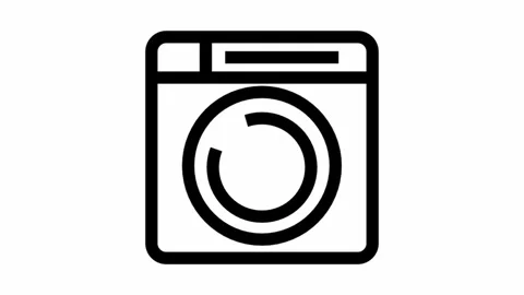 Bathroom icon animation - shampoo motion design Stock Footage 293464172