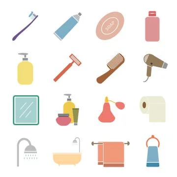 Bathroom icon Stock Illustration