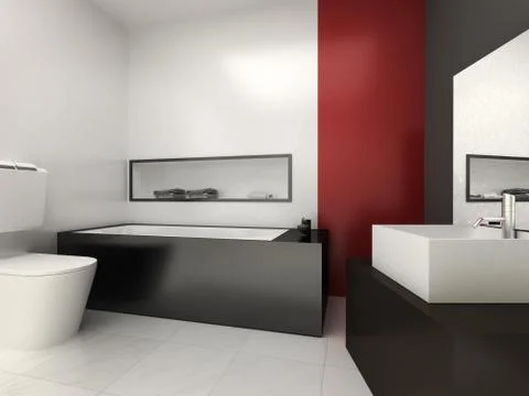 Bathroom Stock Illustration