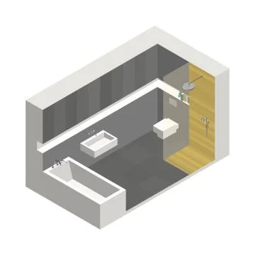 Bathroom Stock Illustration