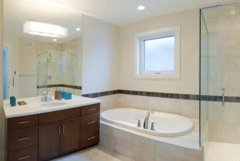 Bathroom interior design Stock Photos
