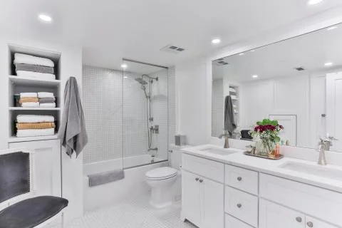 Bathroom Interior Design Stock Photos