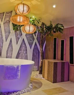 Bathroom interior Stock Photos