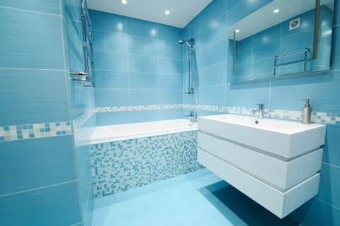Bathroom interior Stock Photos