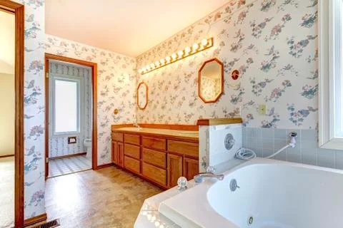 Bathroom interior Stock Photos