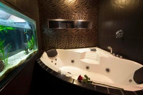 Bathroom interior Stock Photos