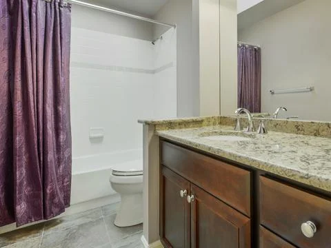 Bathroom interior Stock Photos