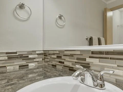 Bathroom interior Stock Photos