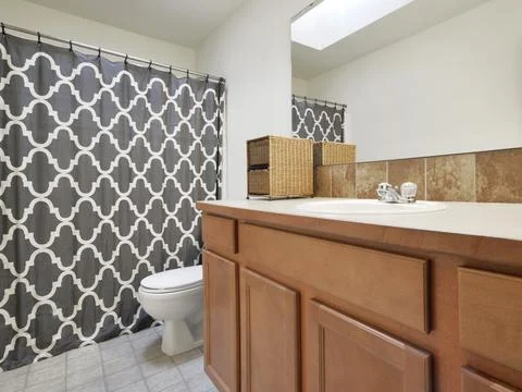 Bathroom interior Stock-Fotos