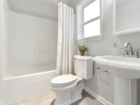 Bathroom interior Stock Photos