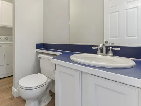 Bathroom interior Stock Photos