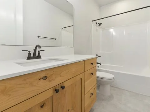 Bathroom interior Stock-Fotos