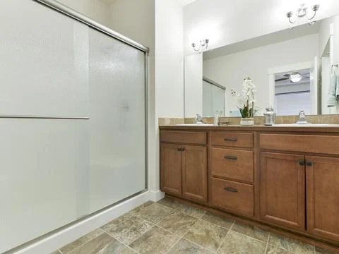Bathroom interior Stock Photos