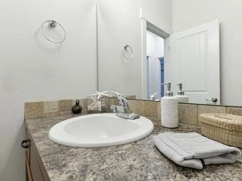 Bathroom interior Stock Photos