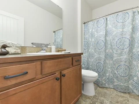 Bathroom interior Stock Photos