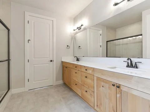 Bathroom interior Stock Photos