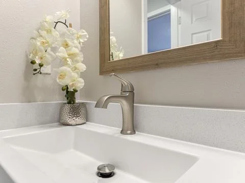 Bathroom interior Stock Photos