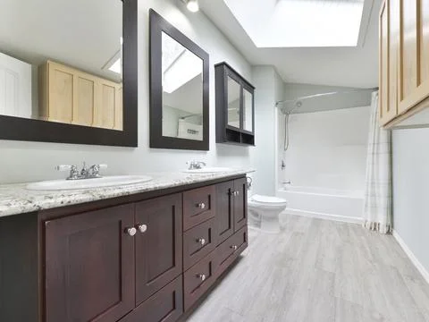 Bathroom interior Stock Photos