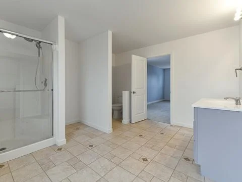Bathroom interior Stock Photos
