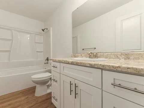 Bathroom interior Stock Photos