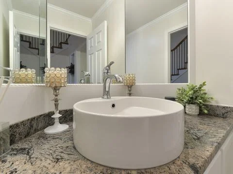 Bathroom interior Stock Photos