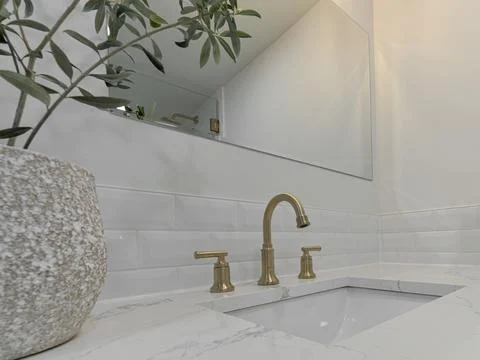 Bathroom interior Stock Photos