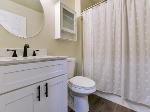 Bathroom interior Stock Photos