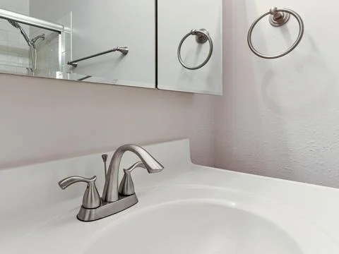 Bathroom interior Stock Photos