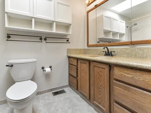 Bathroom interior Stock Photos