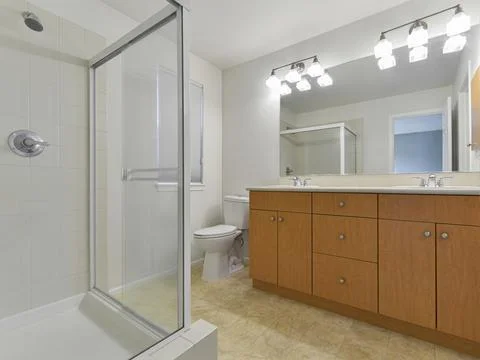 Bathroom interior Stock Photos
