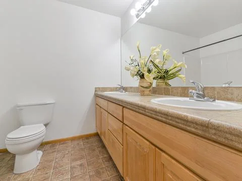 Bathroom interior Stock Photos