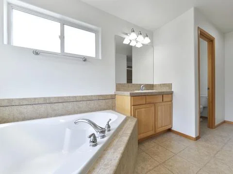 Bathroom interior Stock Photos