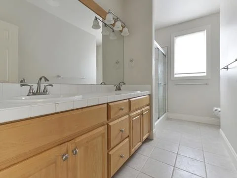 Bathroom interior Stock Photos