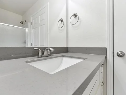 Bathroom interior Stock Photos