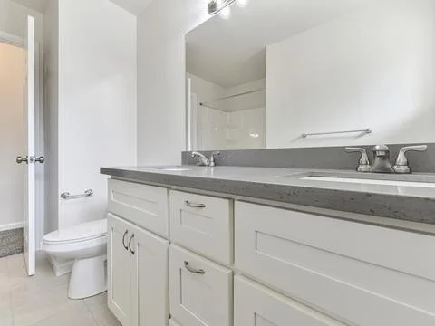 Bathroom interior Stock Photos