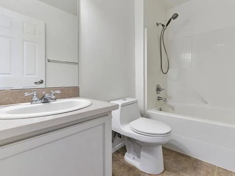 Bathroom interior Foto stock