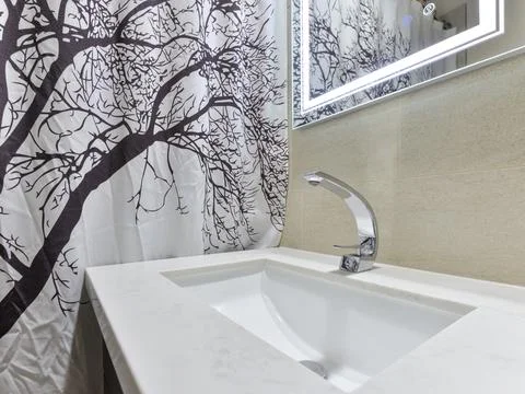 Bathroom interior Stock Photos