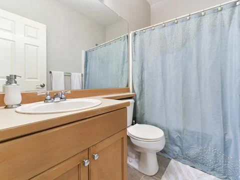 Bathroom interior Stock Photos