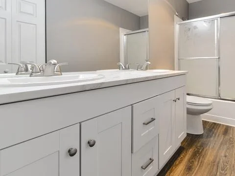 Bathroom interior Stock Photos