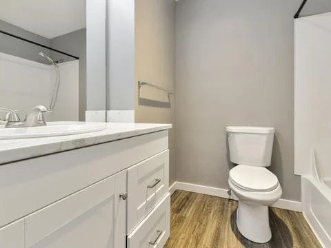 Bathroom interior Stock-Fotos