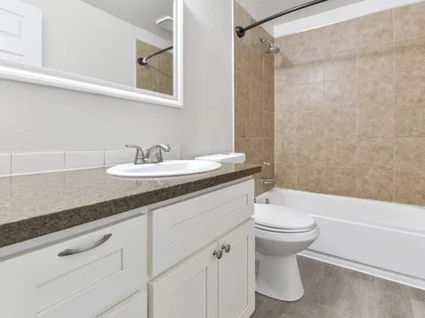Bathroom interior Stock Photos