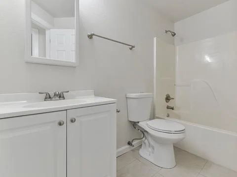 Bathroom interior Stock Photos