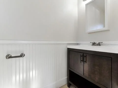 Bathroom interior Stock Photos