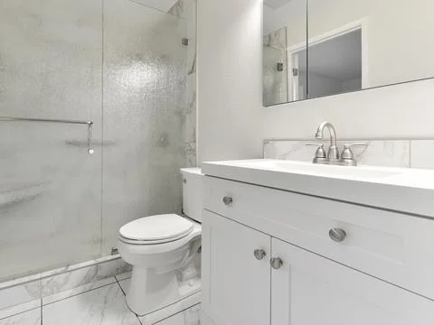 Bathroom interior Stock Photos