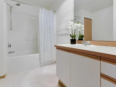 Bathroom interior Stock Photos
