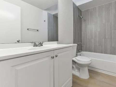 Bathroom interior Stock Photos