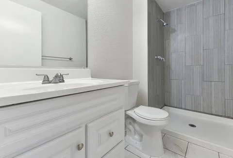 Bathroom interior Stock Photos