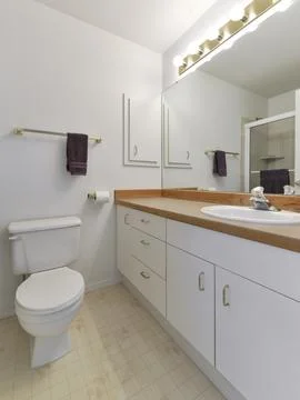 Bathroom interior Stock Photos