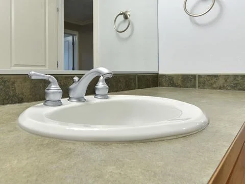 Bathroom interior Stock-Fotos