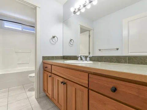 Bathroom interior Stock Photos